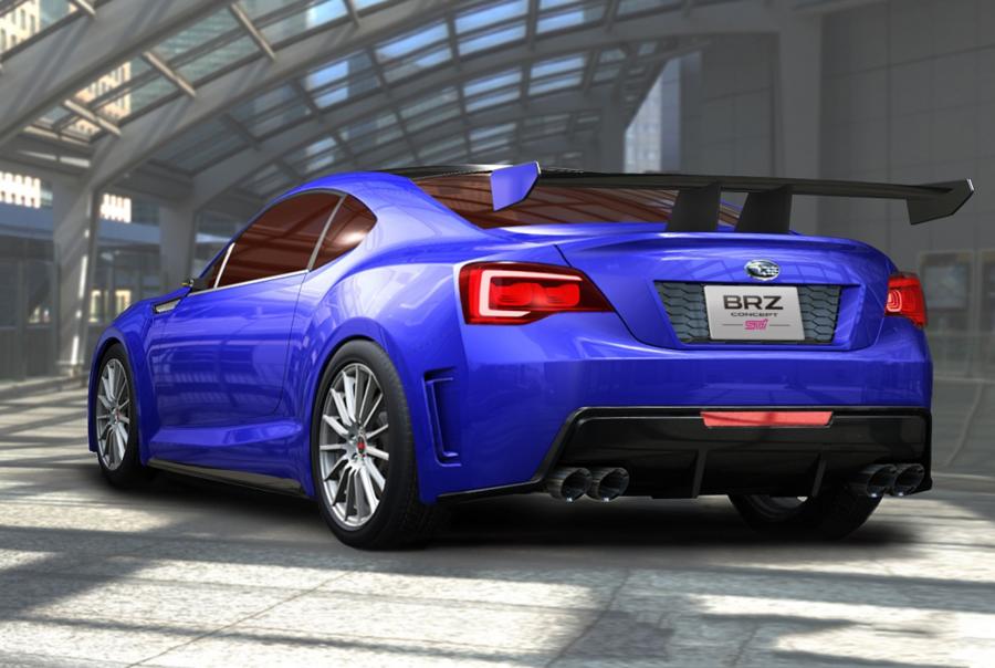  Subaru BRZ Concept STi 2011 года  (фото 12 из 15)